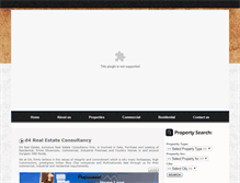 Tablet Screenshot of d4realestate.in